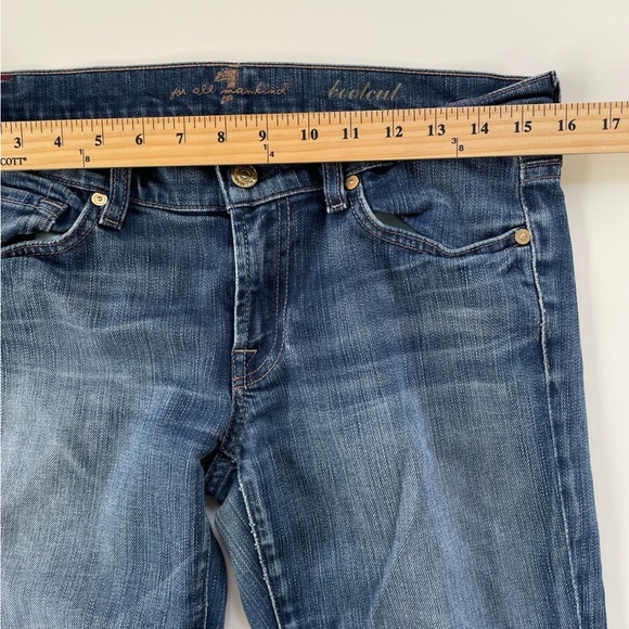 7 for all Mankind Women's Low to Mid Rise Bootcut Jeans Made in the USA Size 29 - Picture 8 of 10